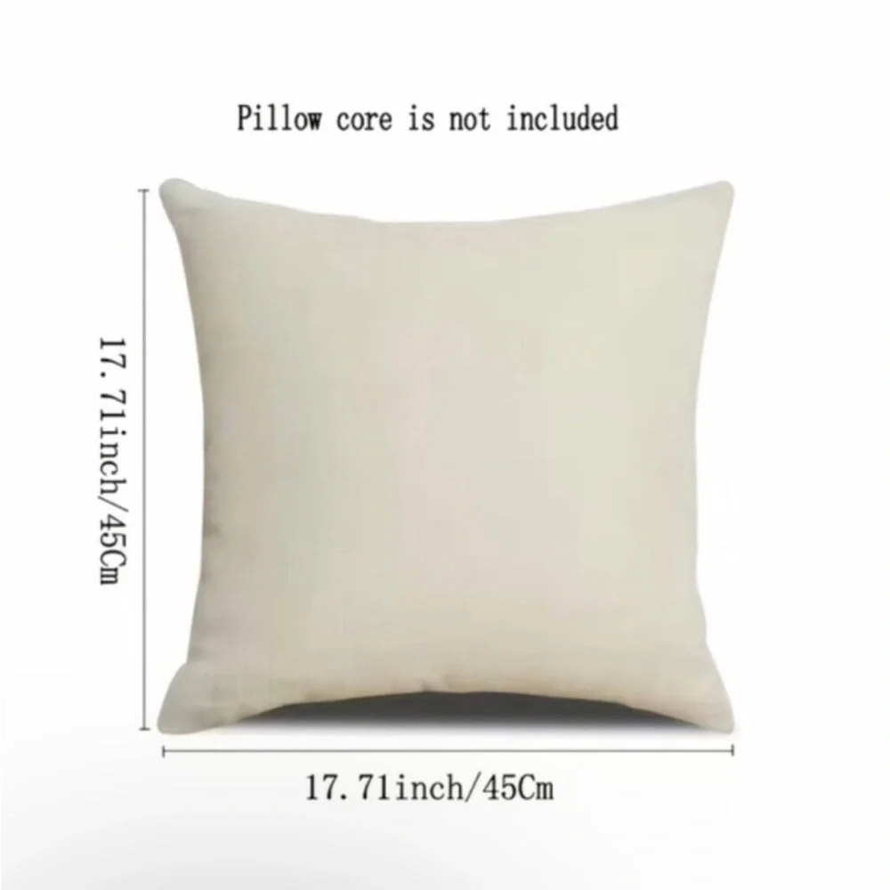 Christmas Tree Decorative Pillowcase Linen Blend Christmas Home Decoration